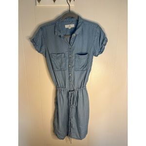 Thread + Supply Light Blue Denim Dress, Small